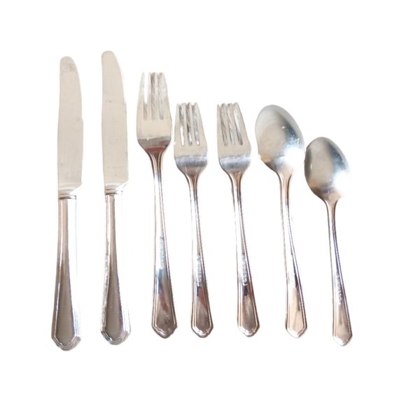 Assorted LENOX Archway FORKS, KNIVES, SPOONS by Lenox-18/10 Stainless - Picture 2 of 6